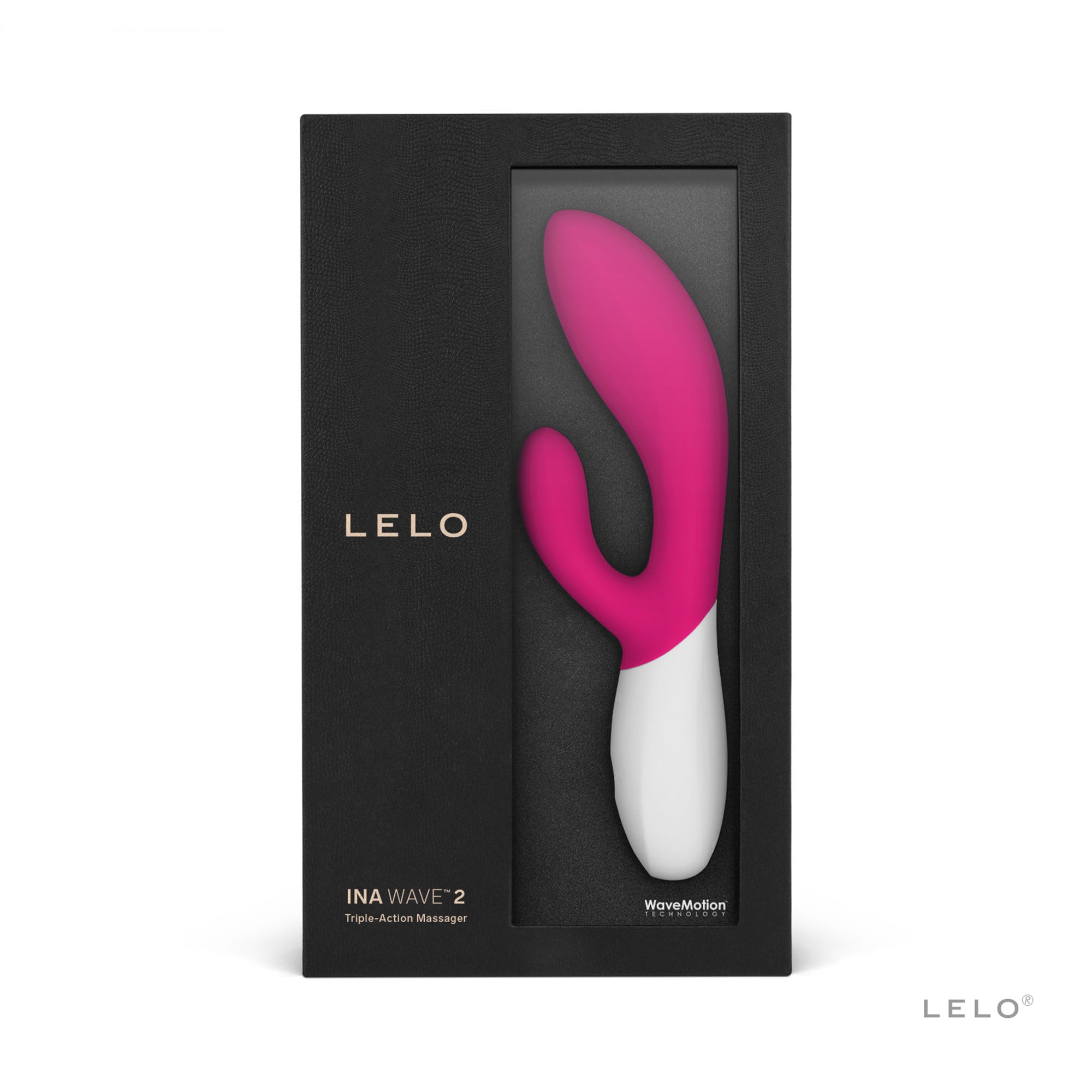 Lelo Ina Wave 2 Luxury Rechargeable Vibe Cerise > Sex Toys For Ladies > G-Spot Vibrators - Tophatter Daily Deals