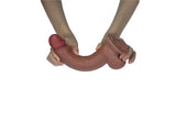 Real Skin 9 Inch Dual Layer Sliding Skin Dildo > Dildos > Realistic Dildos - Tophatter Daily Deals