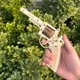 Revolver Wooden Model Kit S&W Gun - Tophatter Daily Deals