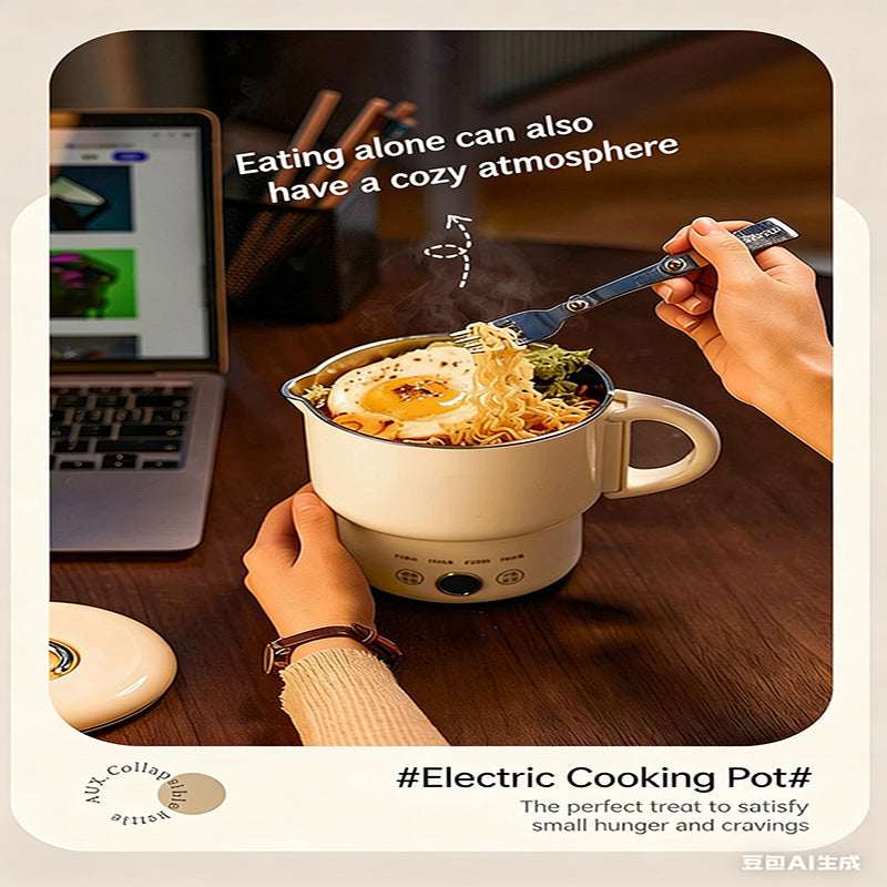 Portable Folding Electric Kettle Electric Kettles - Tophatter Daily Deals
