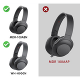 CS Replacement Ear Pad Cushions for Sony MDR-100ABN WH-H900N Headphones Audio Accessories - Tophatter Daily Deals
