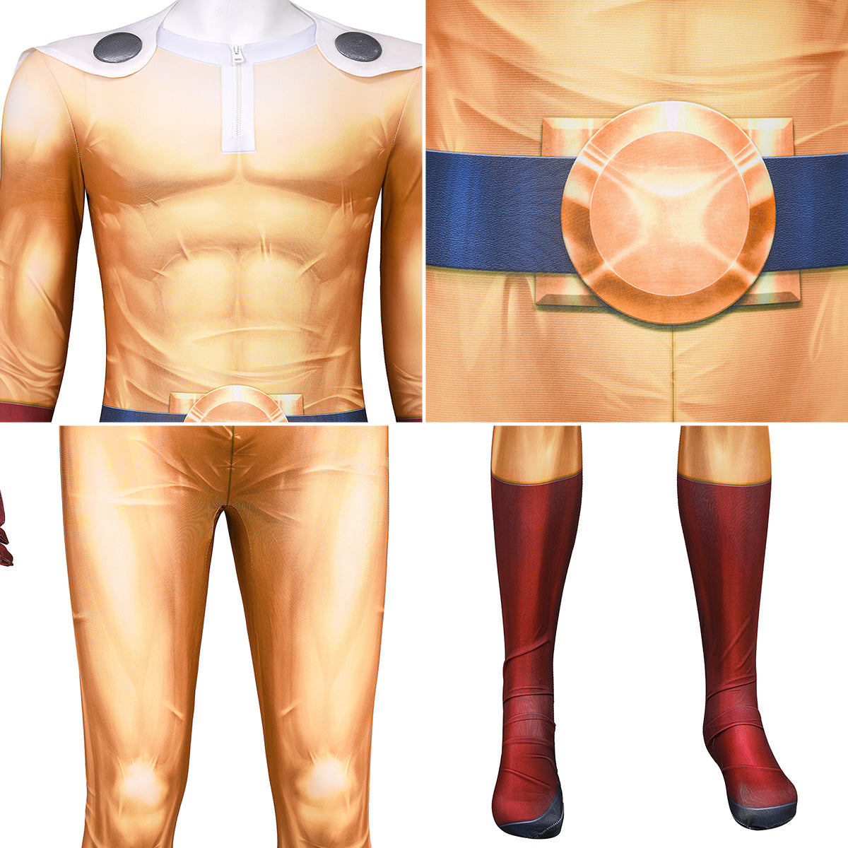One Punch Man Season 3 - Saitama Cosplay Costume Costume - Tophatter Daily Deals