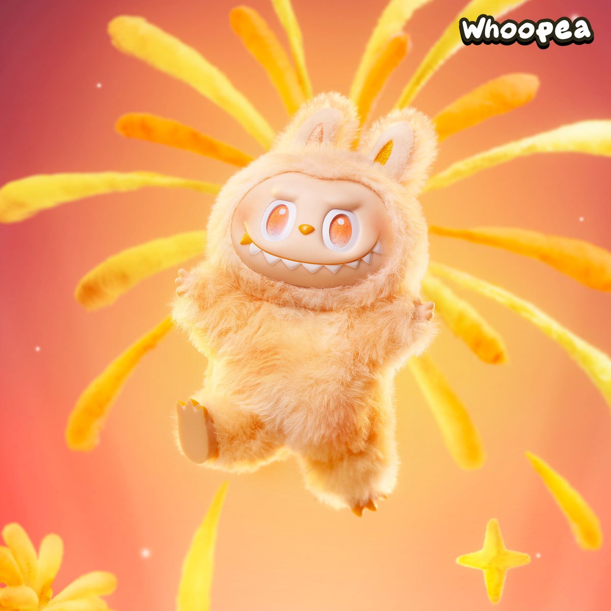 THE MONSTERS Labubu Big into Energy Series-Vinyl Plush Pendant Blind Box HAPPINESS - Tophatter Daily Deals