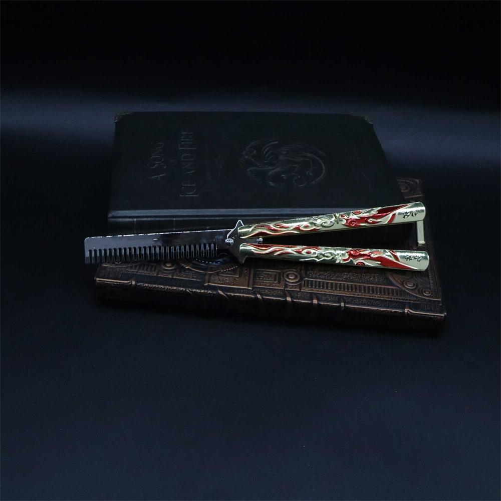 Staff of Homa Butterfly Knife Comb Trainer Replica - Tophatter Daily Deals