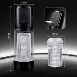 Iron Man - 9 Vibration & Sucking Automatic Blowjob Male Stroker Masturbation Cup - Tophatter Daily Deals