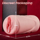 Acmejoy - Realistic Vagina Sucking Vibrating Male Stroker Masturbator Masturbation Cup - Tophatter Daily Deals