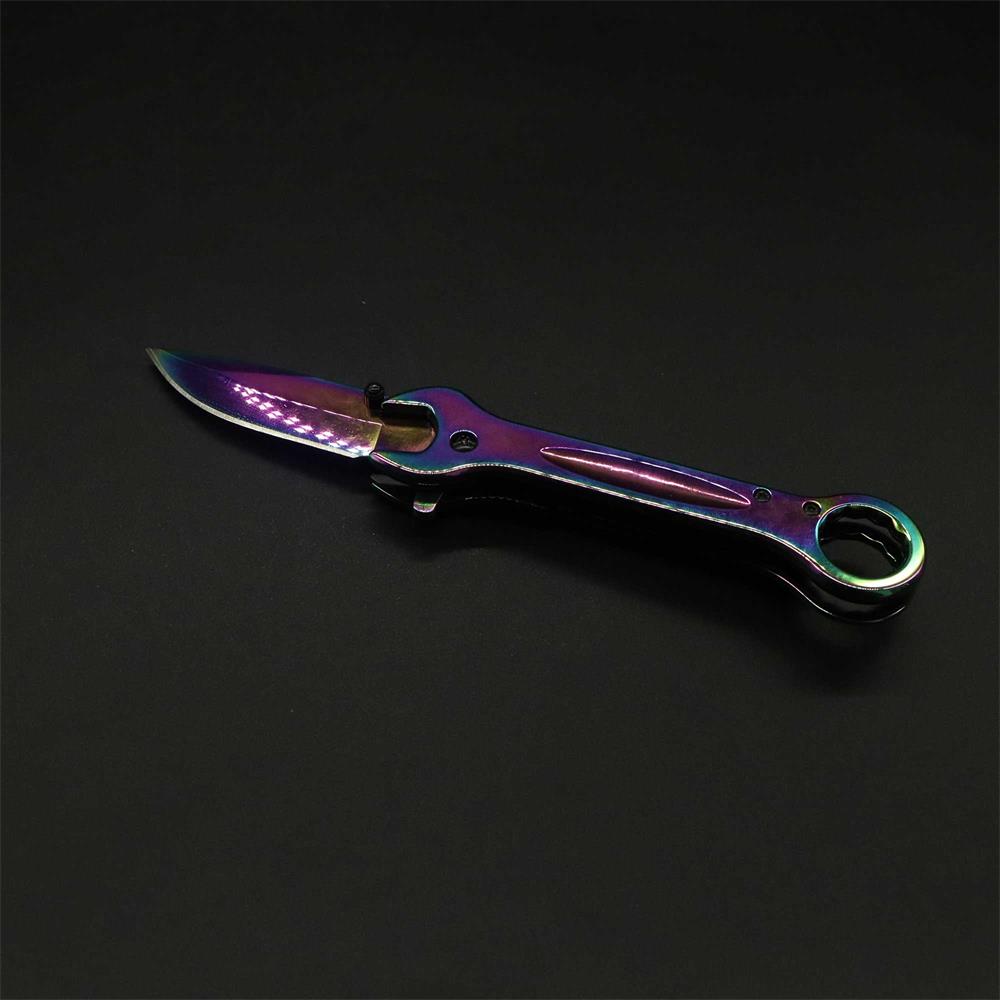 Spanner Folding Knife Cool Camping Knife - Tophatter Daily Deals