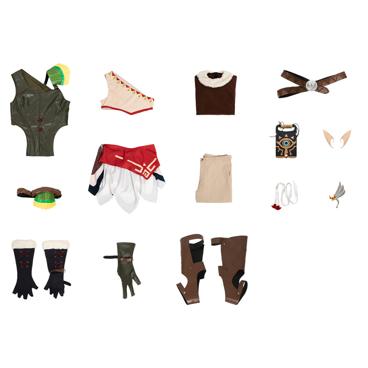 TLOZ: Tears of the Kingdom Link Snowquill Set Cosplay Costume Costume - Tophatter Daily Deals