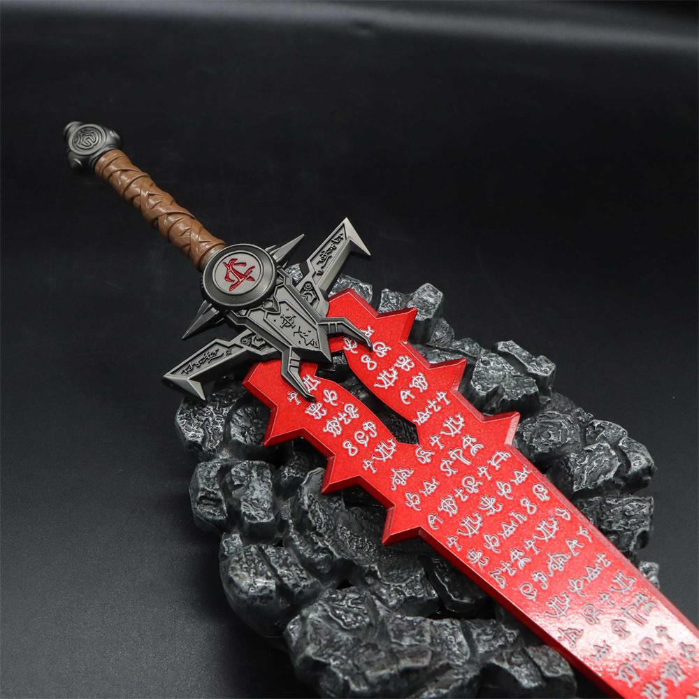 30CM Eternal Crucible Sword Blunt Metal Replica - Tophatter Daily Deals