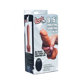 8.5in Dual Density Squirting Dildo Medium Skin Tone w Remote > Dildos > Squirting Dildos - Tophatter Daily Deals
