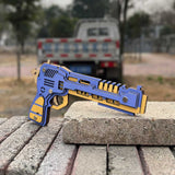 Battle Wolf 3D Gun Puzzle Wooden Rubber Band Gun Model Kit - Tophatter Daily Deals