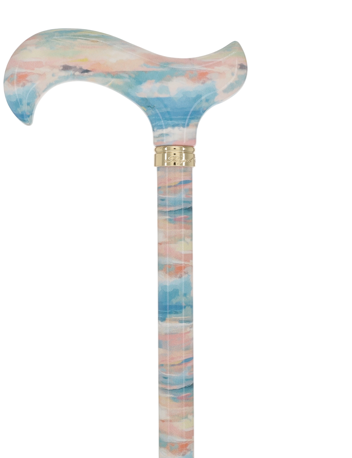 HD Pattern Designer Cane - Matching Handle & Shaft - Durable Adjustable Aluminum - Tophatter Daily Deals