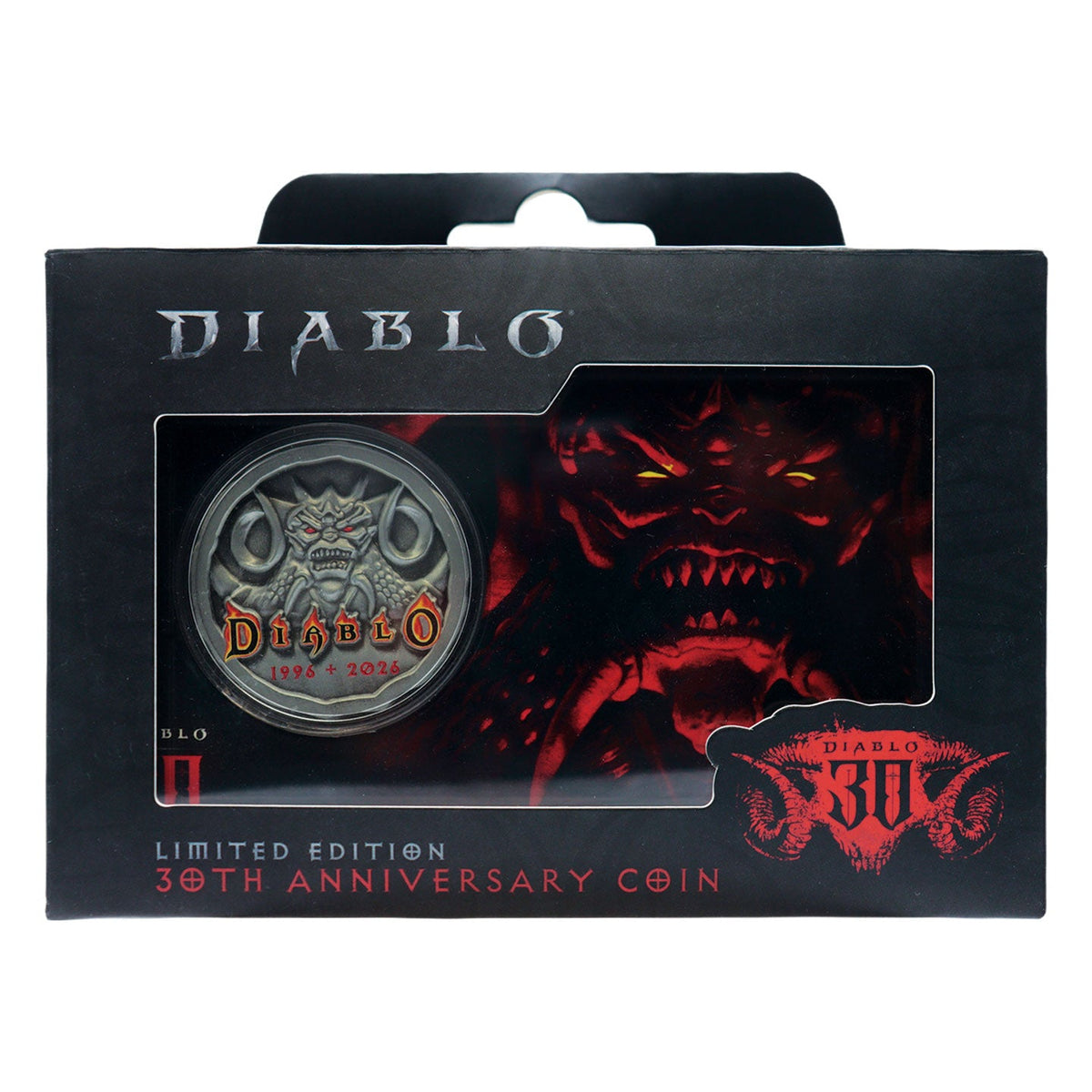 Diablo - Limited Edition 30th Anniversary Presentation Coin Replica Coin - Tophatter Daily Deals
