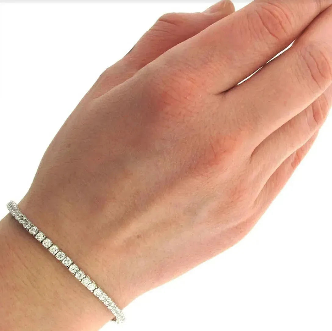 Lindsey Leigh™ Diamond Tennis Bracelet Bracelets - Tophatter Daily Deals