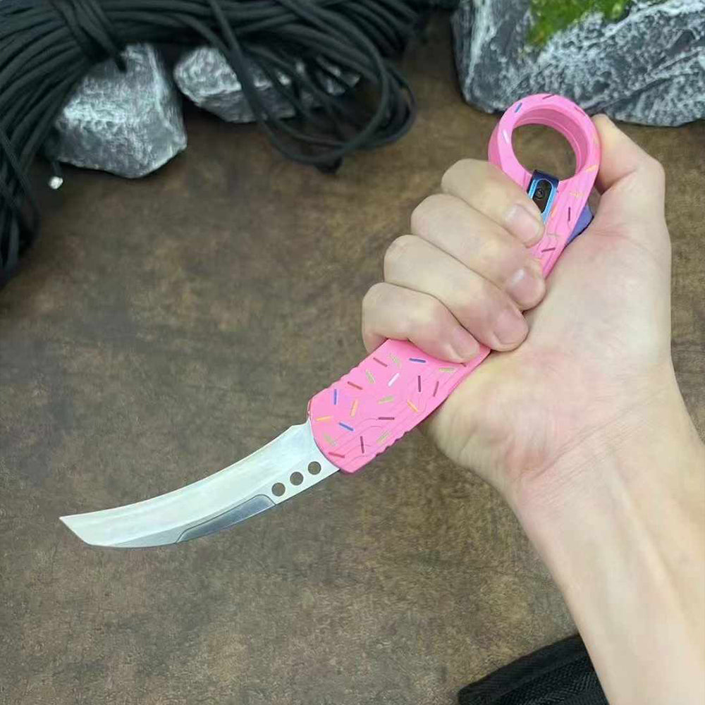 Doughnut Raptor Claw Jump Knife - Tophatter Daily Deals