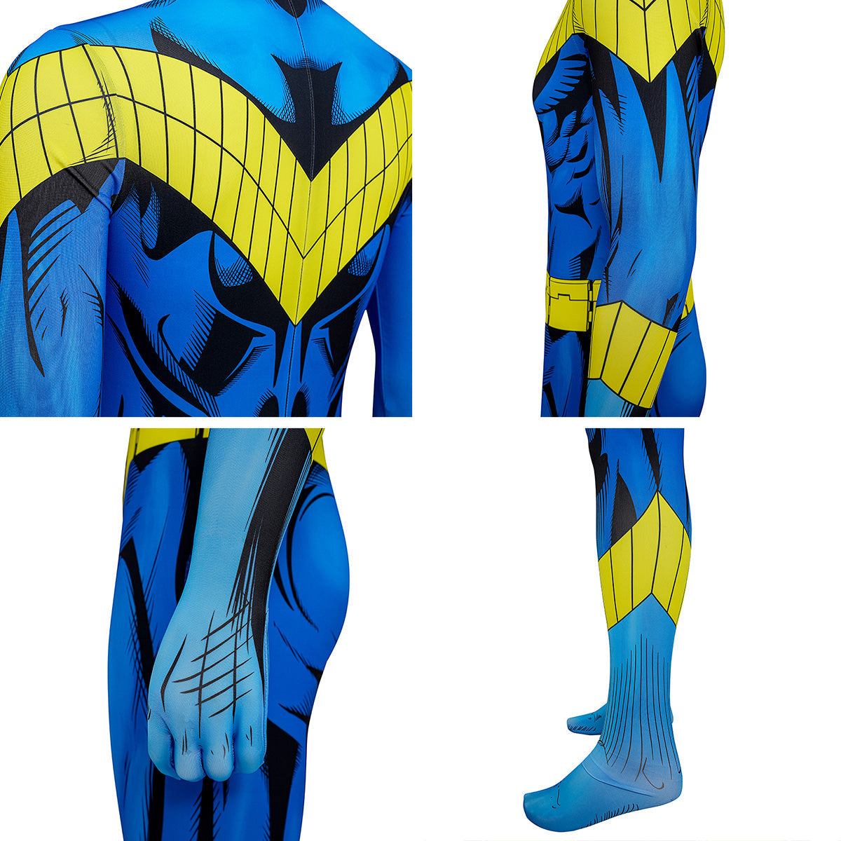 New Titans Nightwing Jumpsuit Cosplay Costume Costume - Tophatter Daily Deals