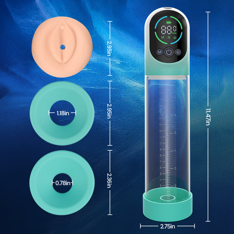 GigaGrow- Acmejoy 5 Suction & Manual Air Pressure 2 IN 1 for ED Treatment Penis Pump Penis Pumps - Tophatter Daily Deals