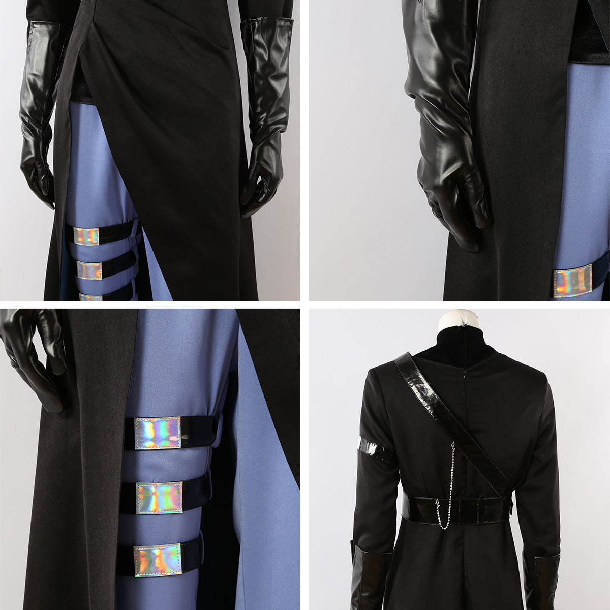 Alien Stage Ivan Black Cosplay Costume - Tophatter Daily Deals