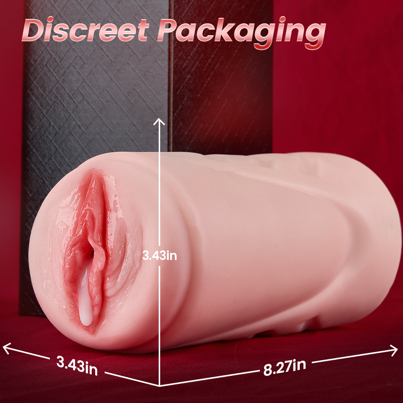 Acmejoy - Realistic Vagina Sucking Vibrating Male Stroker Masturbator Masturbation Cup - Tophatter Daily Deals