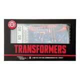 Transformers: The Movie – Limited Edition 40th Anniversary Metal Replica Movie Ticket Collectible Replica - Tophatter Daily Deals