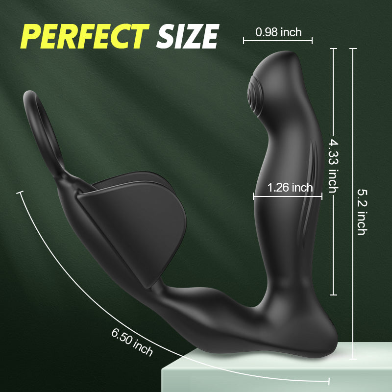 Acmejoy Elysium - Vibrating Heating Prostate Massager Anal Toys - Tophatter Daily Deals