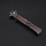 Wolf's Gravestone Game Folding Knife Trainer Replica - Tophatter Daily Deals