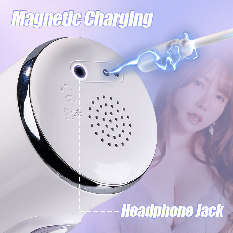 Leten - Squeezing Sucking Vibrating Masturbation Cup-Queen of AV Version4 Masturbation Cup - Tophatter Daily Deals