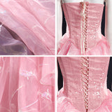 Wicked (2024) Glinda Cosplay Costume Costume - Tophatter Daily Deals