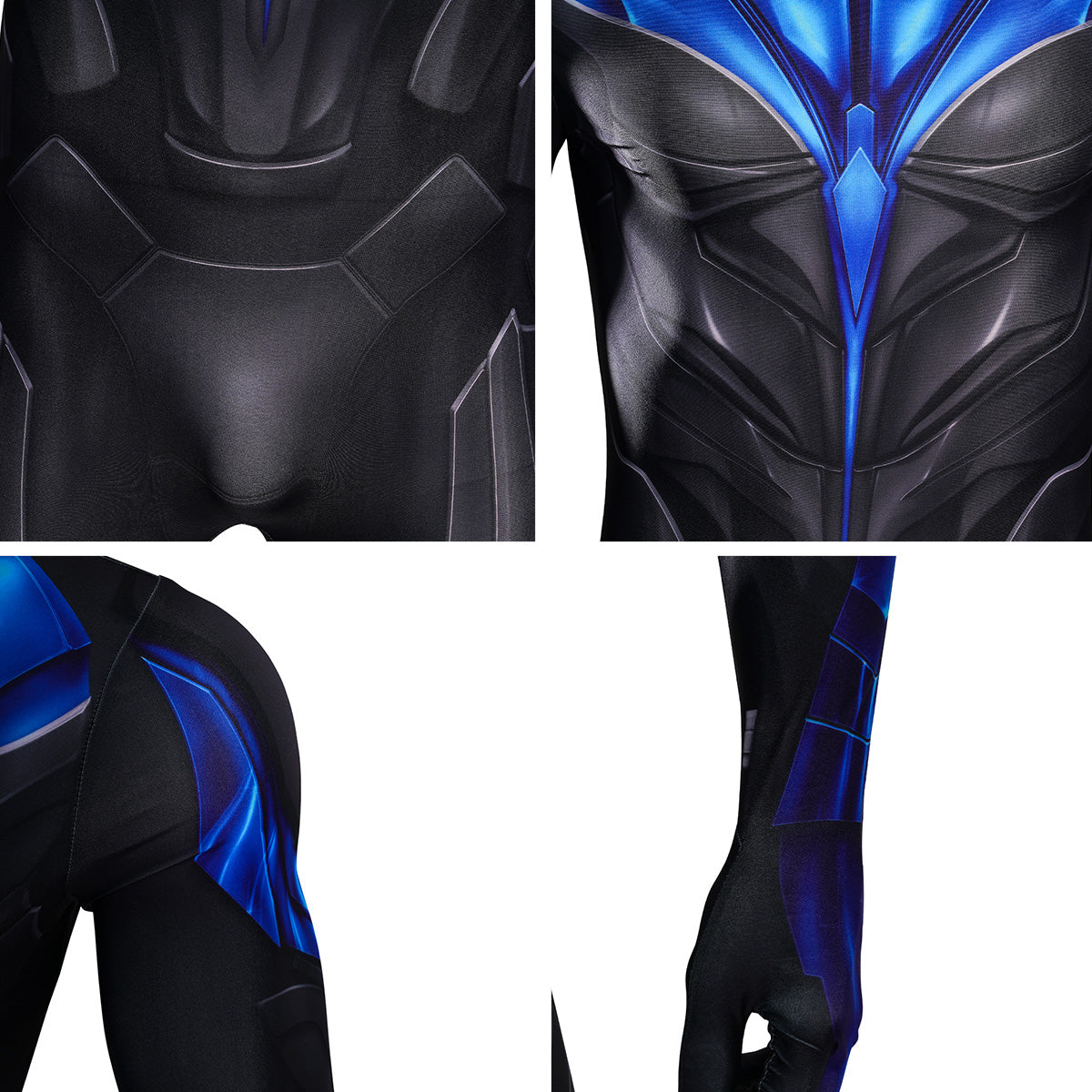 Halloween TT Nightwing Jumpsuit Cosplay Costume Costume - Tophatter Daily Deals