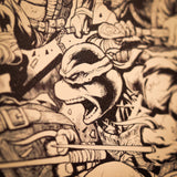 Teenage Mutant Ninja Turtles – Limited Edition Comic Art Print Fine Art Print - Tophatter Daily Deals