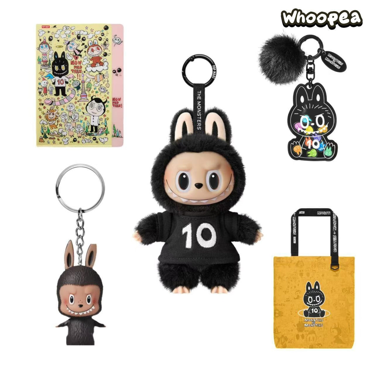POP MART LABUBU 10th ANNIVERSARY GIFT SET, EXCLUSIVE EDITION SET A (5 PCS) - Tophatter Daily Deals