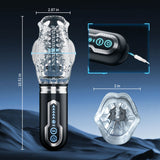 Amber - Telescopic Rotation Masturbation Cup Masturbation Cup - Tophatter Daily Deals