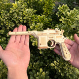 Mauser Military Pistol Wooden Model Pistol 3D Puzzle - Tophatter Daily Deals