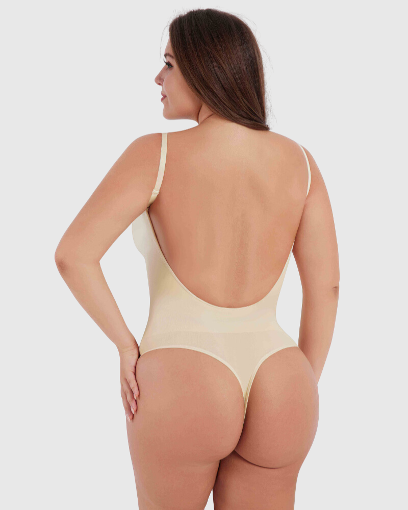 Revenge Body Low Back Snatched Bodysuit Bodysuit - Tophatter Daily Deals