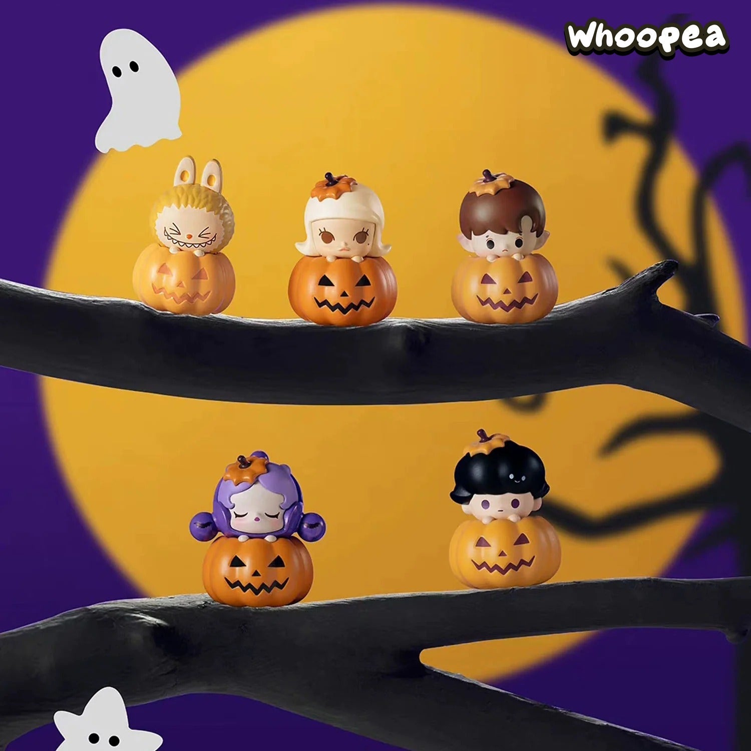 POP BEAN Pumpkin Halloween Series Mini Figures - Tophatter Daily Deals