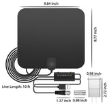 HDTV Antenna 300 Mile Indoor Amplified Fall 2025 Boost - Tophatter Daily Deals