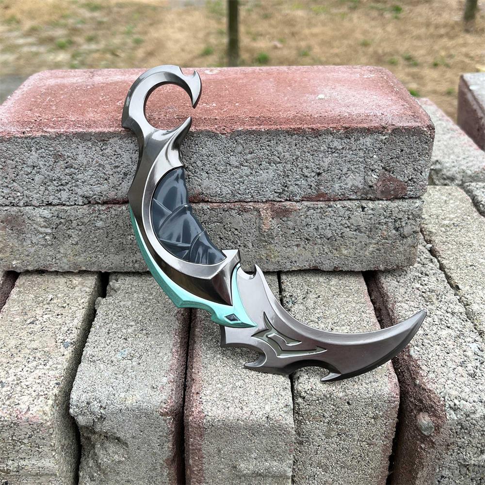 Reaver Karambit Metal Blunt Blade Trainer Cosplay Prop Game Replica - Tophatter Daily Deals