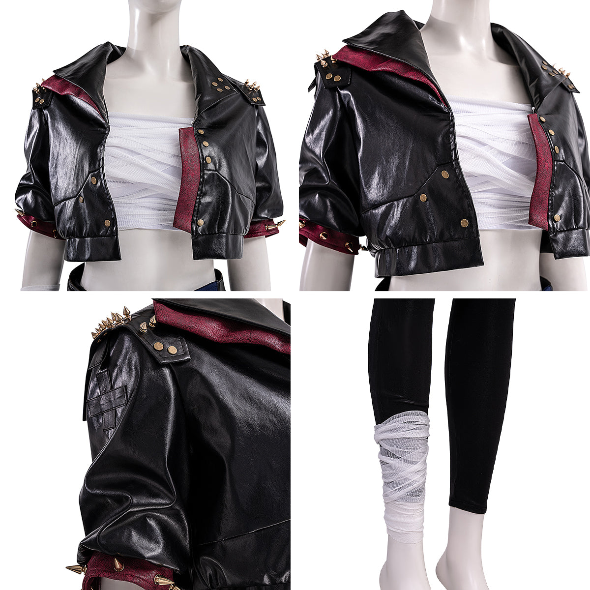 Arcane Season 2 League of Legends LOL Vi Black Cosplay Costume Costume - Tophatter Daily Deals