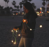 Hakol Luci Solar String Lights + Phone Charger Phone Chargers - Tophatter Daily Deals