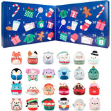 Squishmallows Micromallows Christmas Advent Calendar | Toy Christmas Calendar Advent Calendar - Tophatter Daily Deals