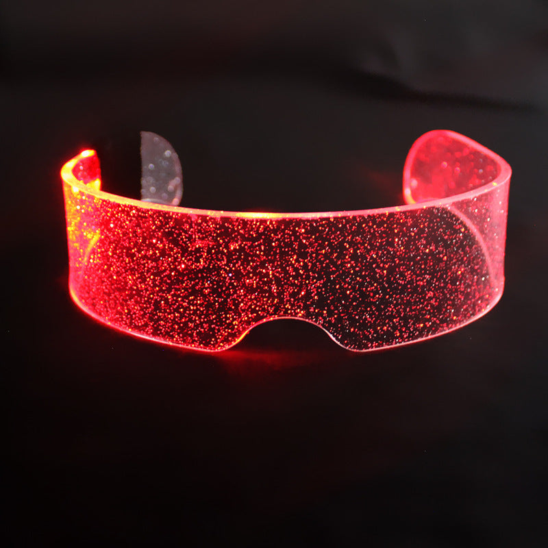 Bar Music Festival Cheer Eye Mask LED Stars 0 - Tophatter Daily Deals