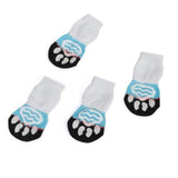 Breathable shoe cover Indoor Pet socks Blue 0 - Tophatter Daily Deals