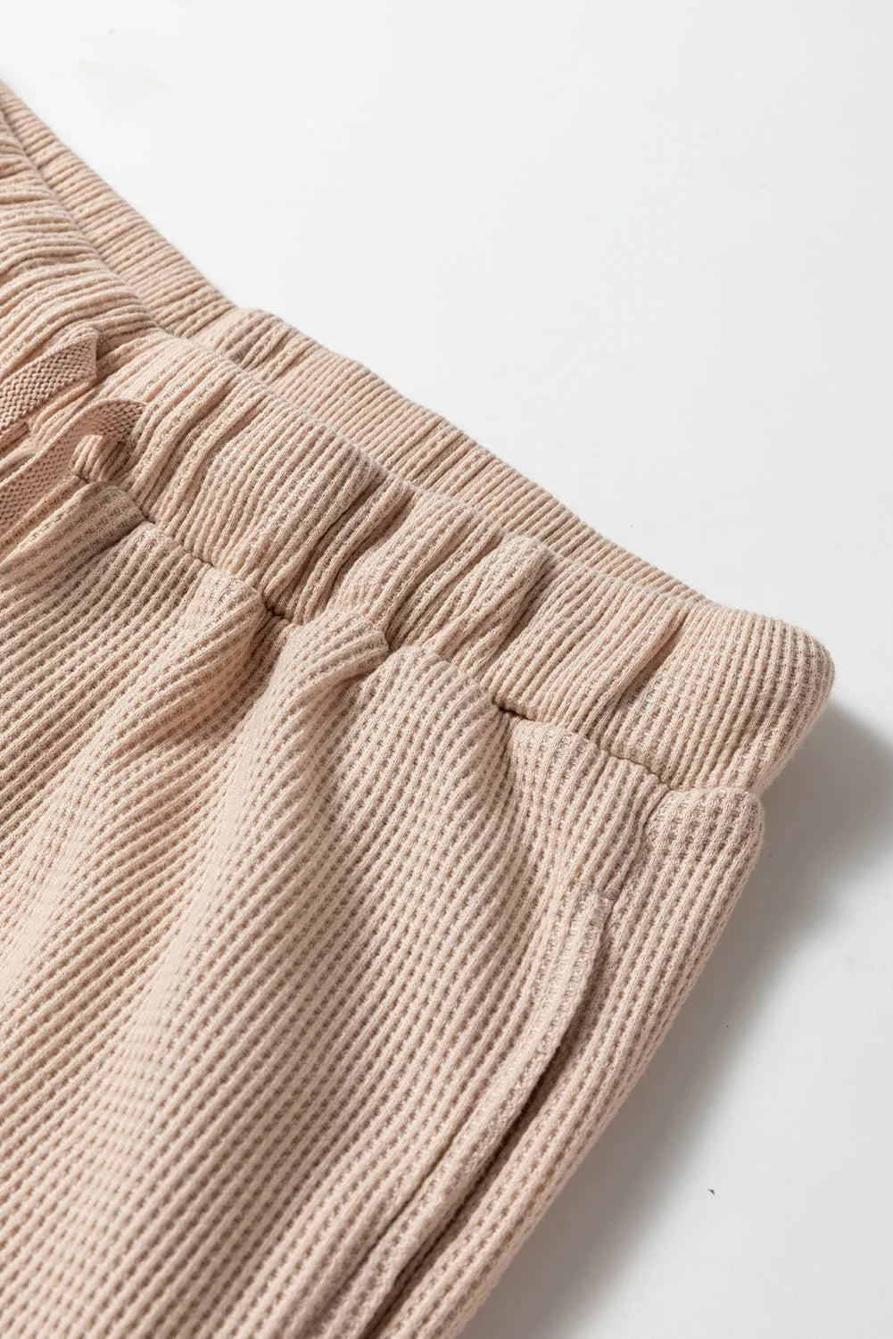 Parchment Textured Long Sleeve T Shirt and Pants Lounge Set Loungewear & Sleepwear/Loungewear - Tophatter Daily Deals