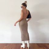 Backless Dress Sexy Casual Women's Clothing 0 - Tophatter Daily Deals