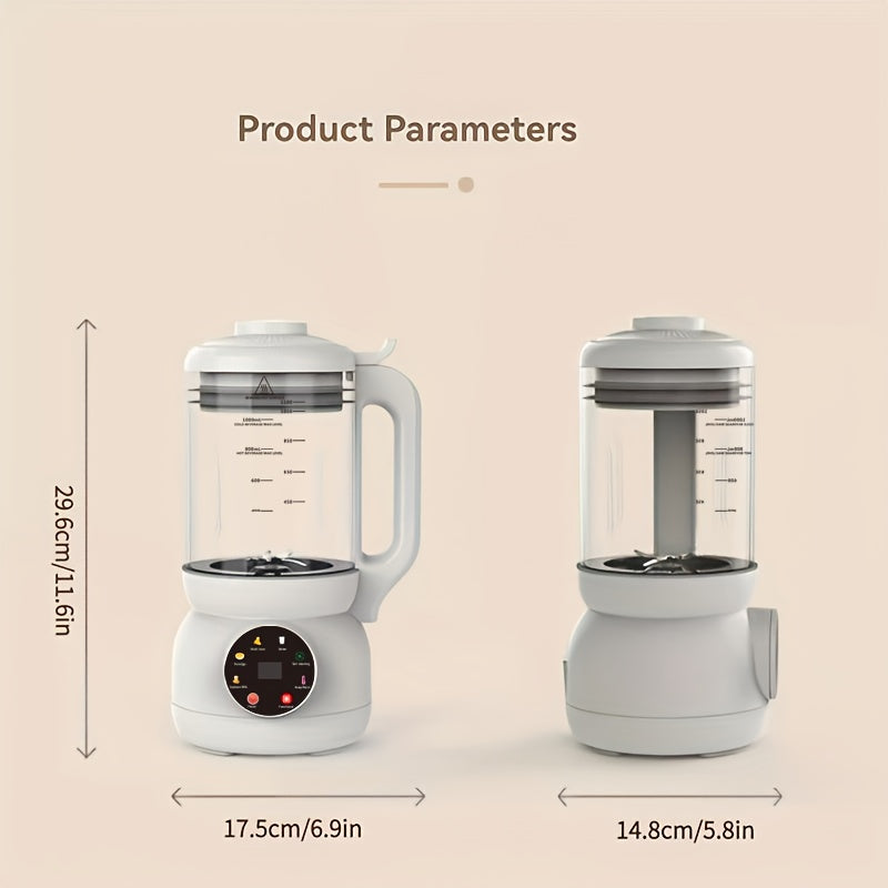 Automatic Nut Milk Maker with Rotating Cleaning Brush Kitchen Appliances - Tophatter Daily Deals