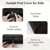 420D Sandbox Cover with Roof and Bench Baby & Kids > Baby & Kid's Toys > Outdoor Play Equipment - Tophatter Daily Deals