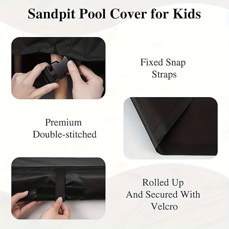 420D Sandbox Cover with Roof and Bench Baby & Kids > Baby & Kid's Toys > Outdoor Play Equipment - Tophatter Daily Deals