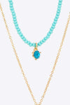 Fruit Pendant Double-Layered Necklace Necklaces - Tophatter Daily Deals