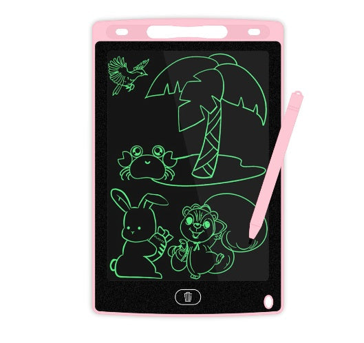 85-inch LCD Handwriting Board LCD Small Light Energy Blackboard 8.5inch monochrome light pink 0 - Tophatter Daily Deals