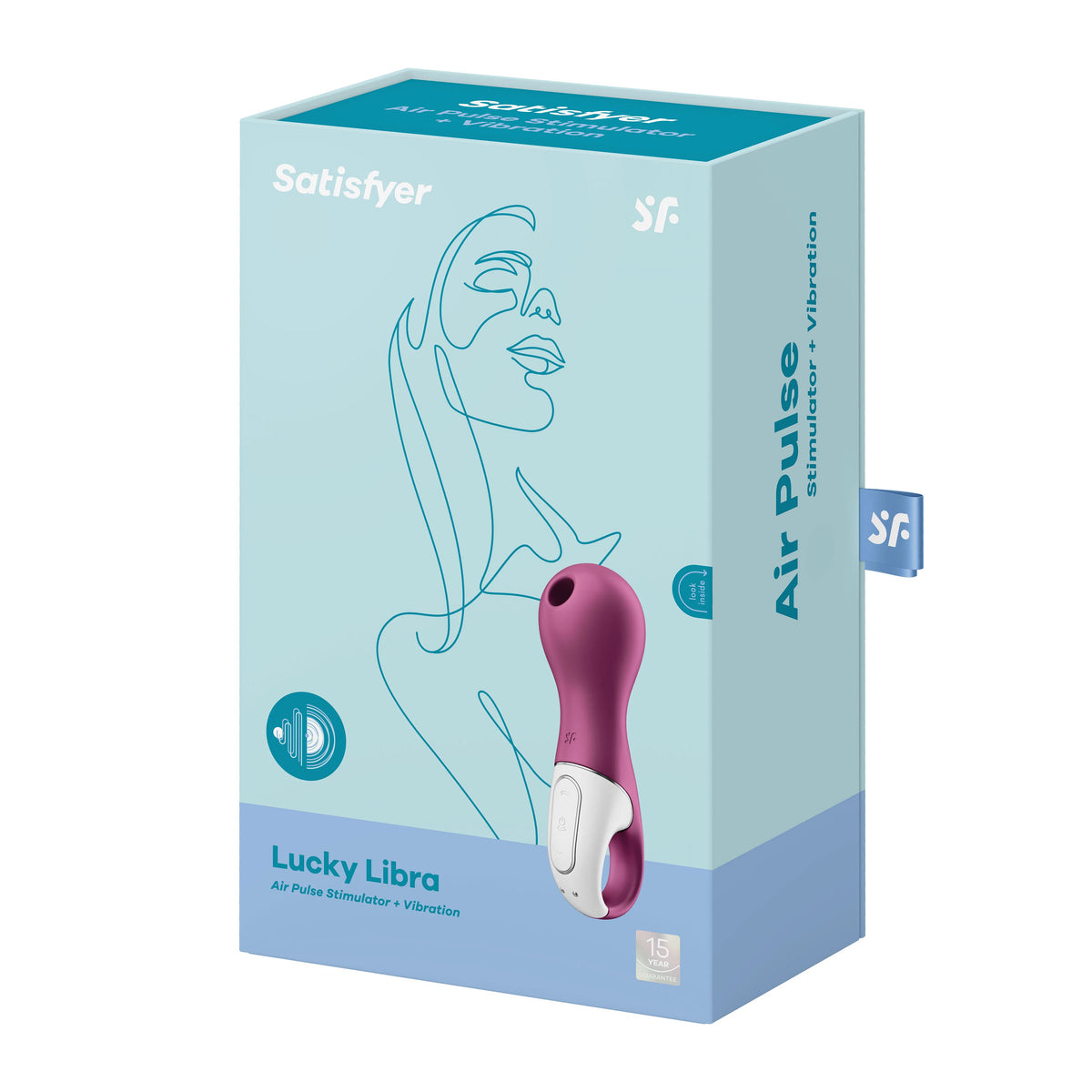 Satisfyer Lucky Libra – Airpulse and Vibrating Clitoral Stimulator > Sex Toys For Ladies > Air Pulsation - Tophatter Daily Deals